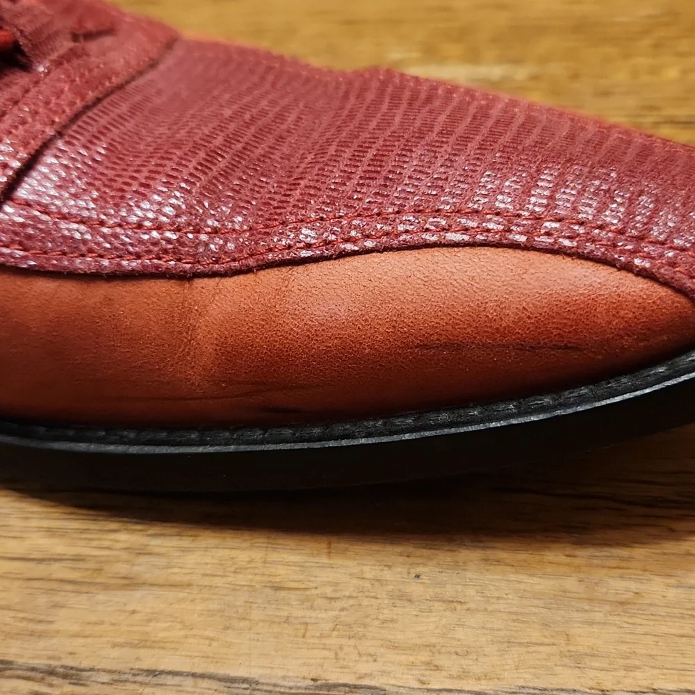 Giorgio Brutini Salmon Oxfords Size 7M